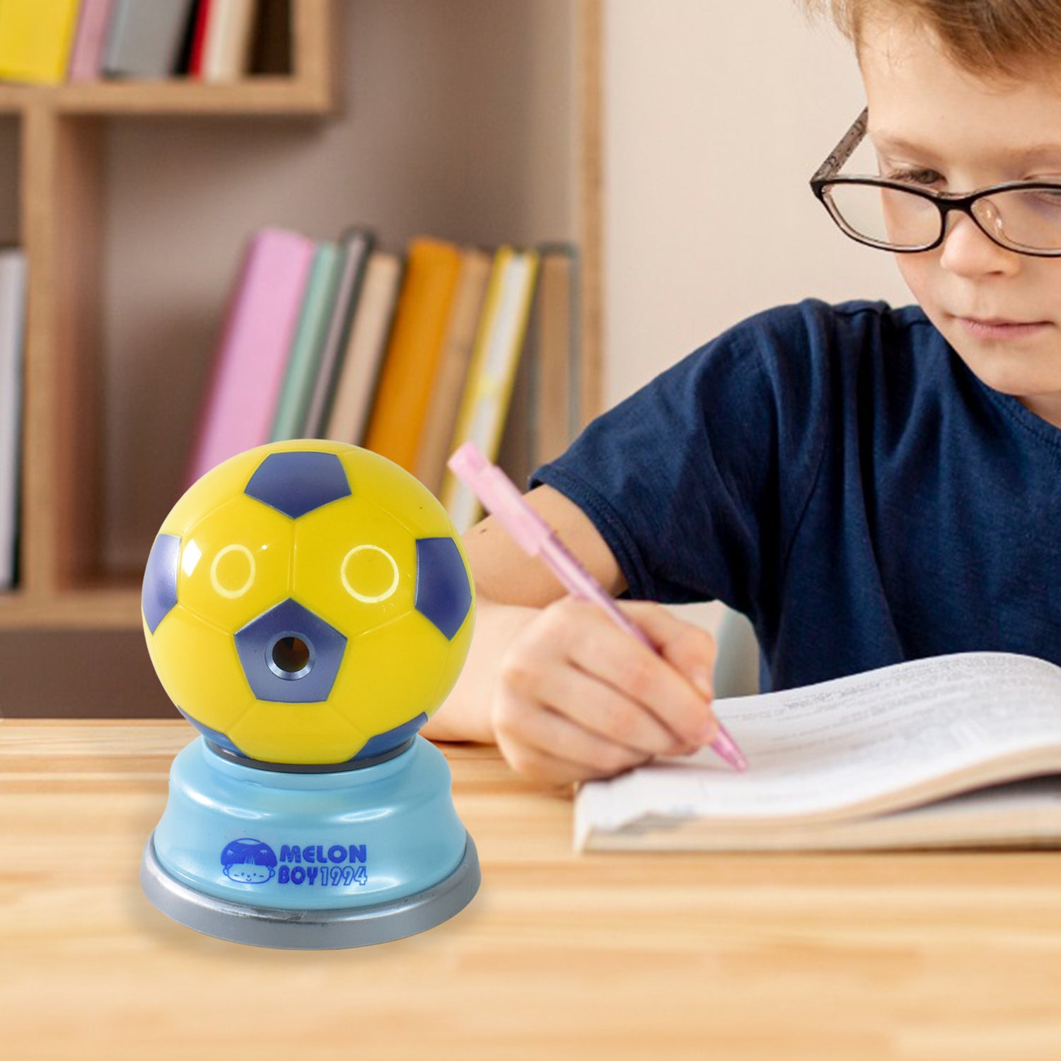 Football Design Pencil Sharpener (1 Pc) Football Design Pencil Sharpener (1 Pc)